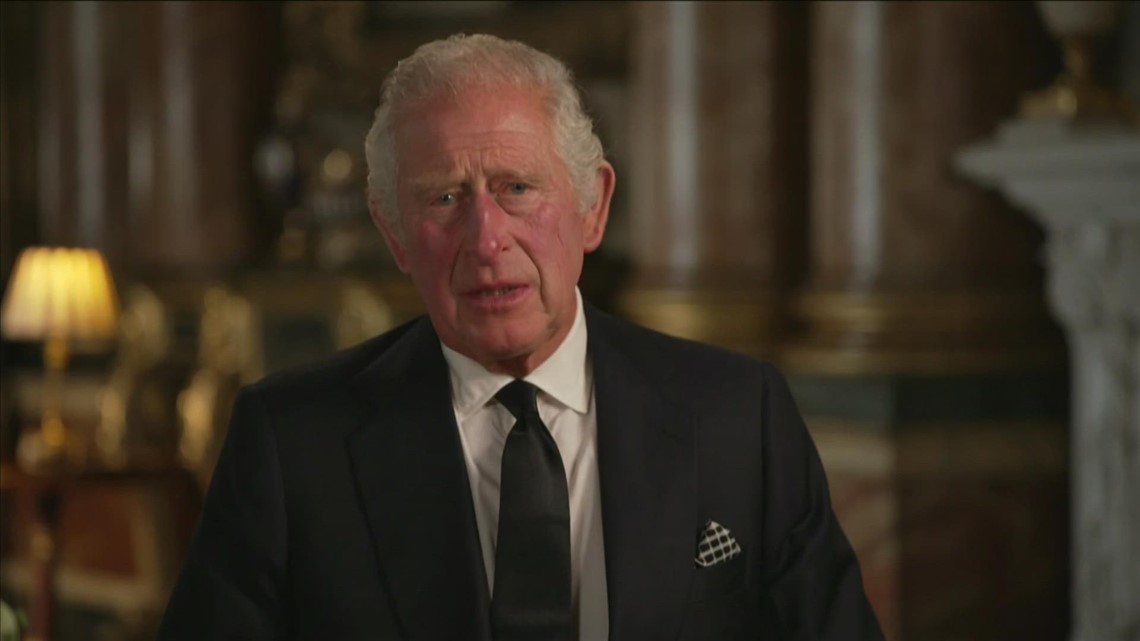 查理三世国王首次发表作为英国君主的讲话