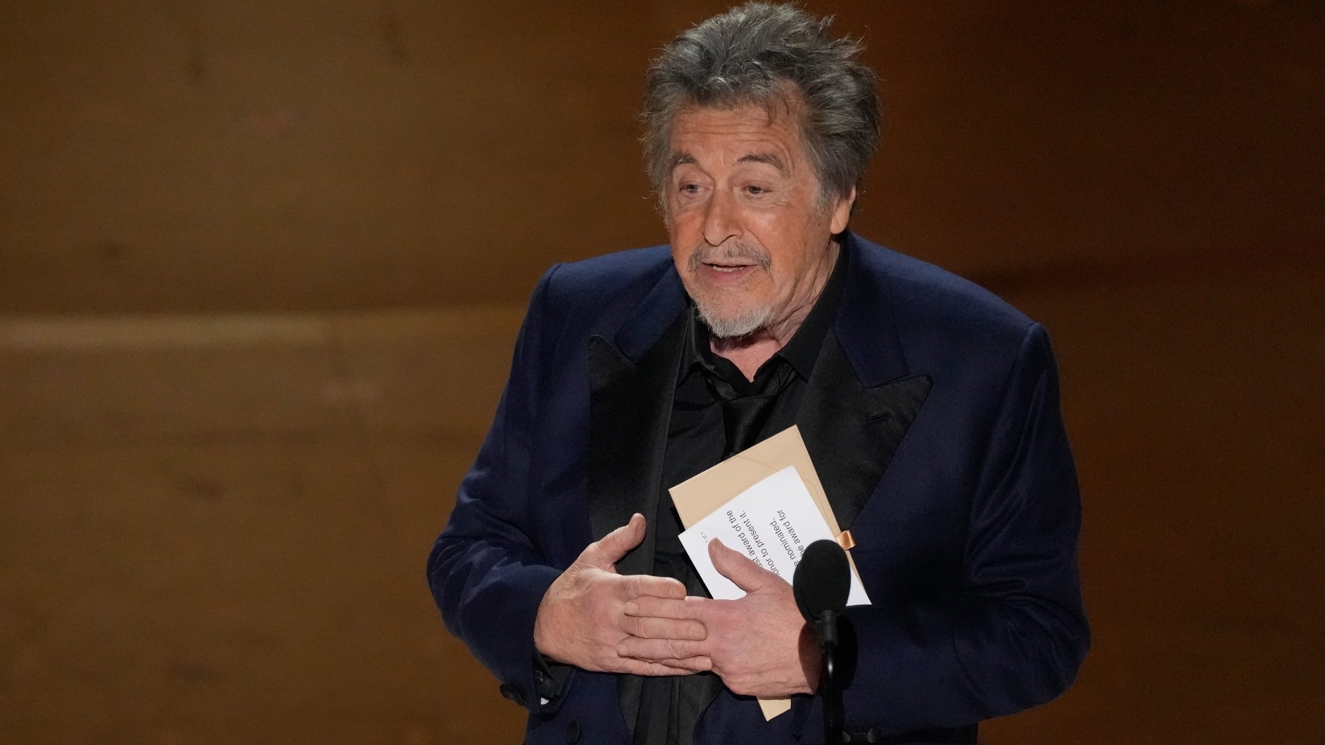 Al Pacino Oscars best picture announcement sparks confusion