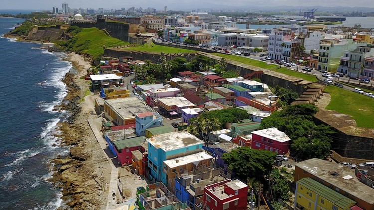 La Perla (The Pearl) Neighborhood, From the grounds of El M…