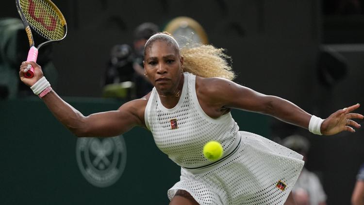 Serena Williams loses in opening round at Wimbledon in her 1st singles match in nearly 4 years