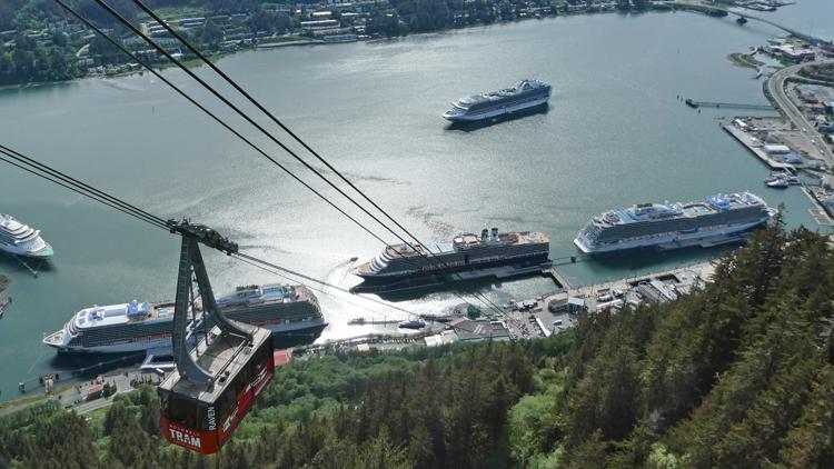 An Alaska tourist spot will vote whether to ban cruise ships on Saturdays