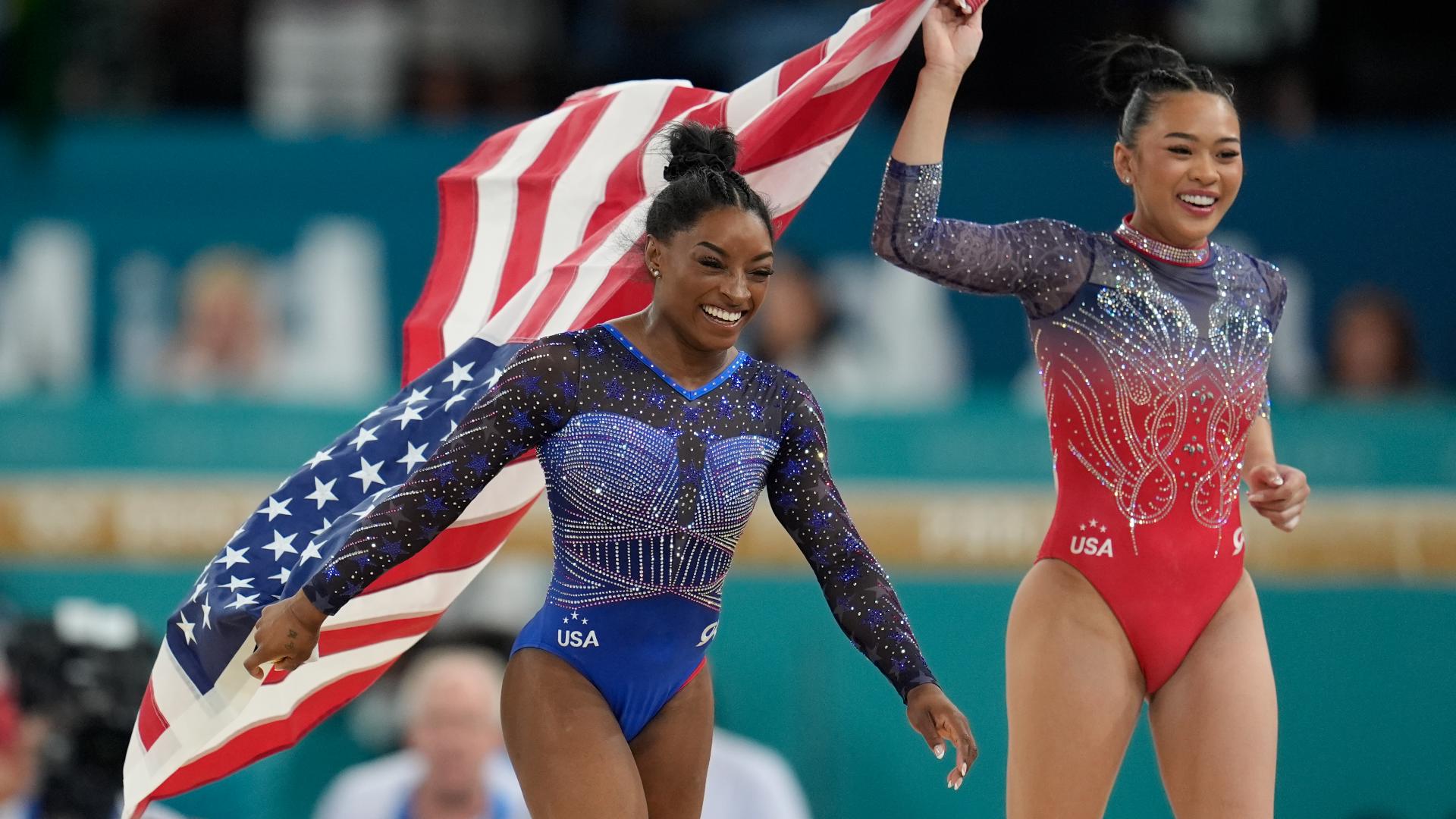 Did Simone Biles win gold in all-around? How did Suni Lee do? | wthr.com