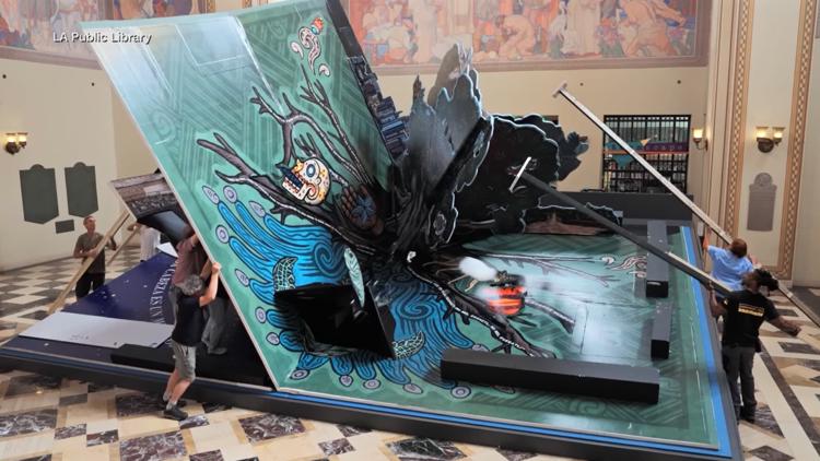 This 1,800-pound pop-up book just broke a world record