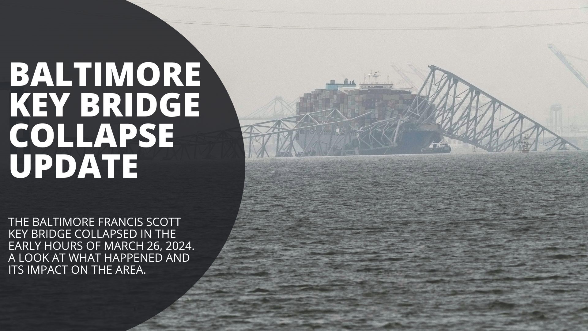 The Baltimore Francis Scott Key Bridge collapsed in the early hours of March 26, 2024. A look at what happened and its impact on the area.