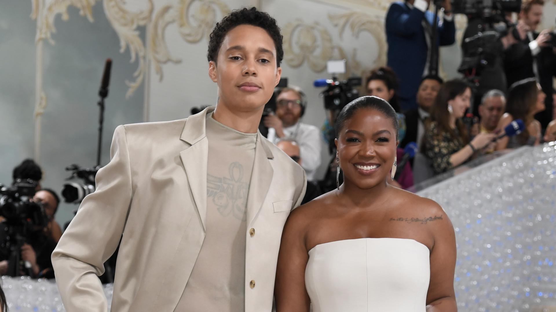 WNBA star Brittney Griner files for divorce from wife Cherelle after 8 years of marriage