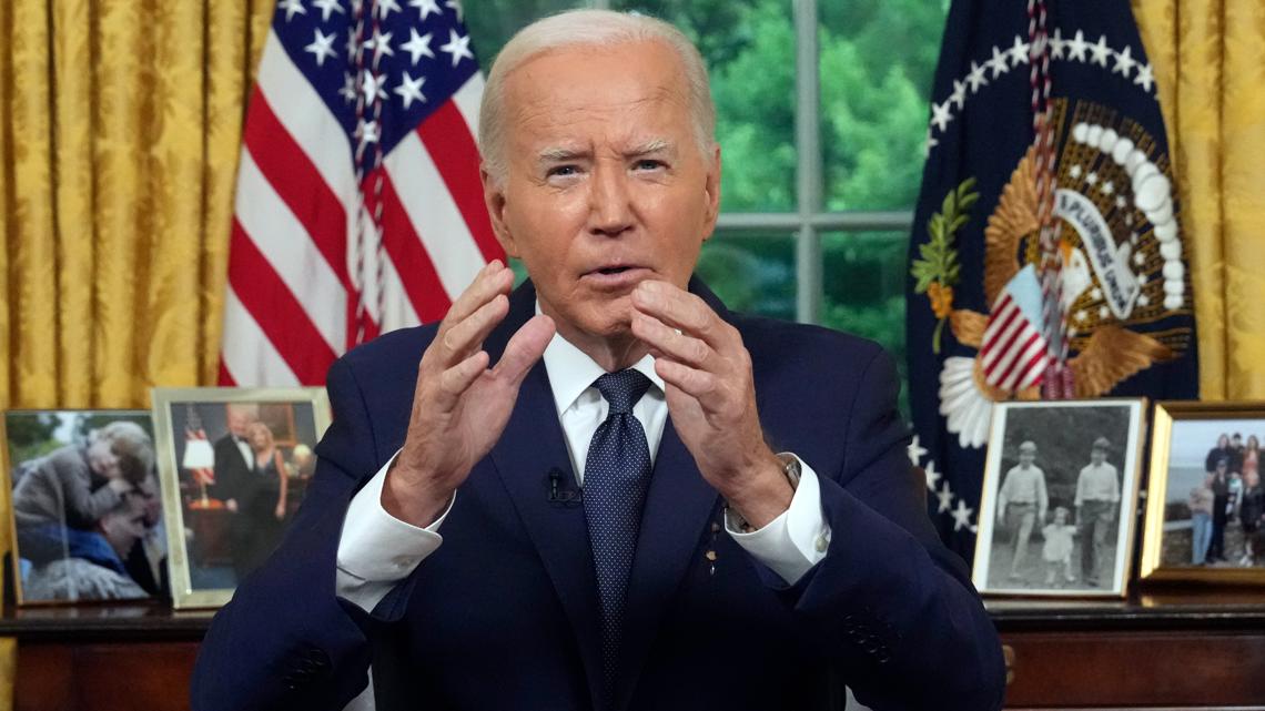 Biden to speak Wednesday on decision to exit 2024 race