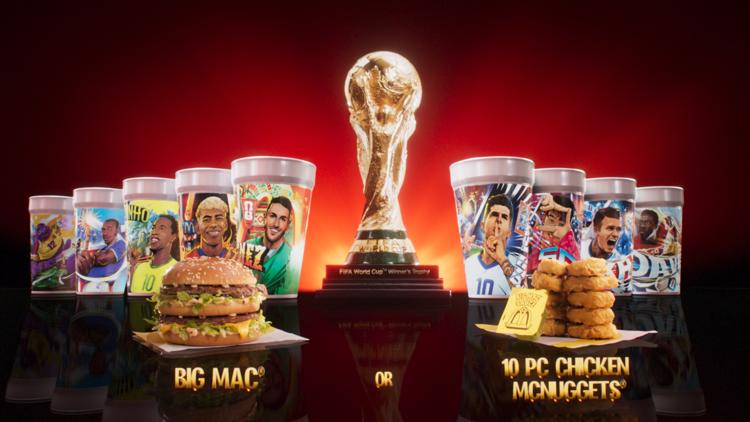 McDonald's announces collectible cups, toys for World Cup meals