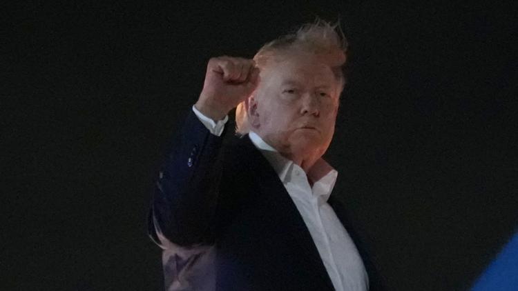 President Trump to lift blockade on Strait of Hormuz after agreement he says will bring end to war