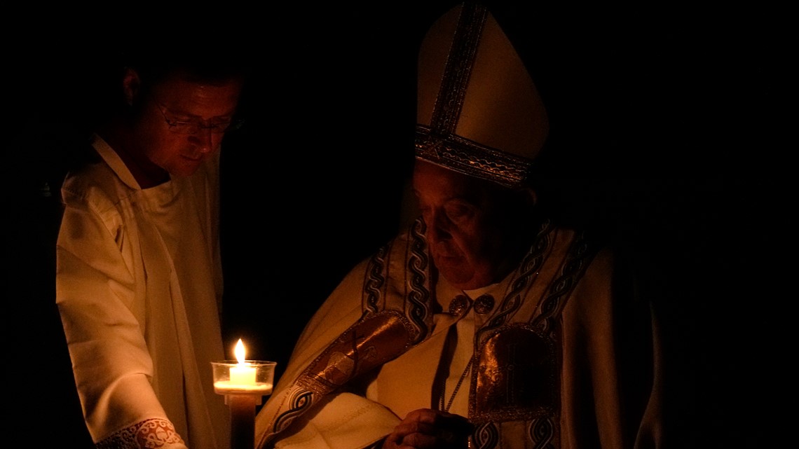 Vatican confirms Pope Francis will preside over Easter Vigil