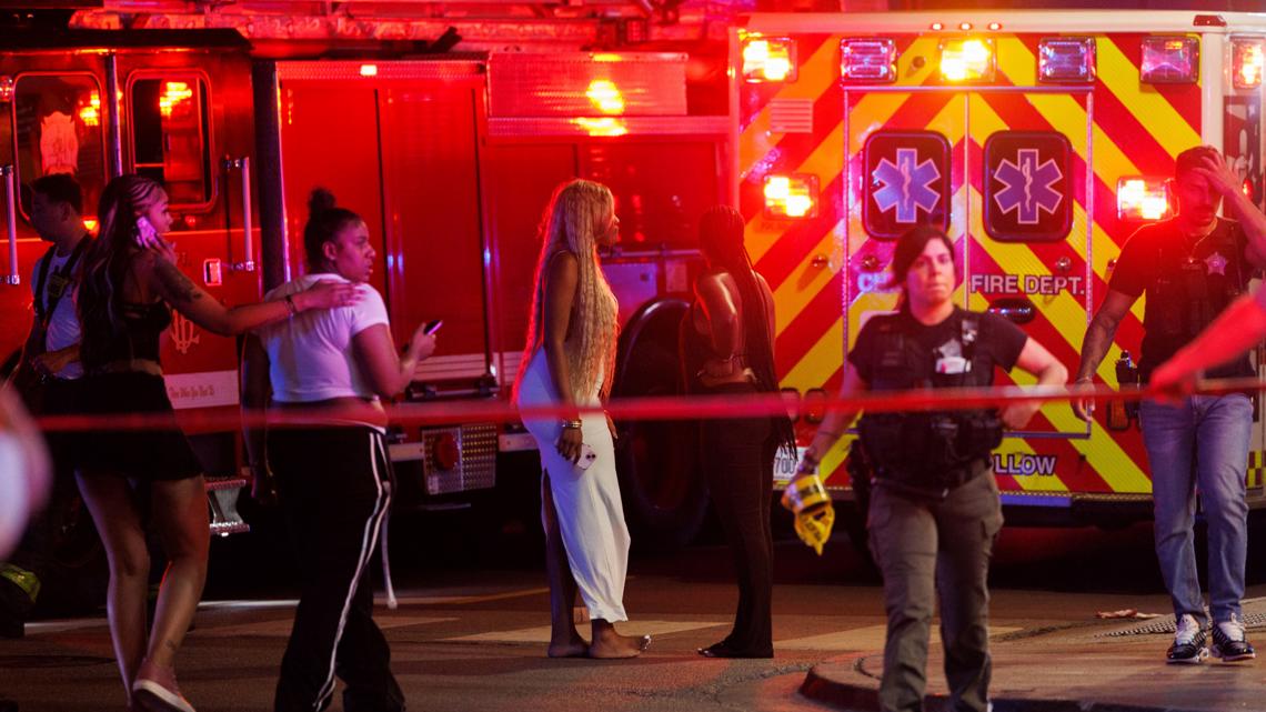 Four dead, fourteen injured in Chicago drive-by shooting after album-release party