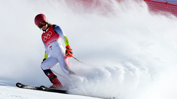 American Mikaela Shiffrin disqualified in giant slalom at Olympics