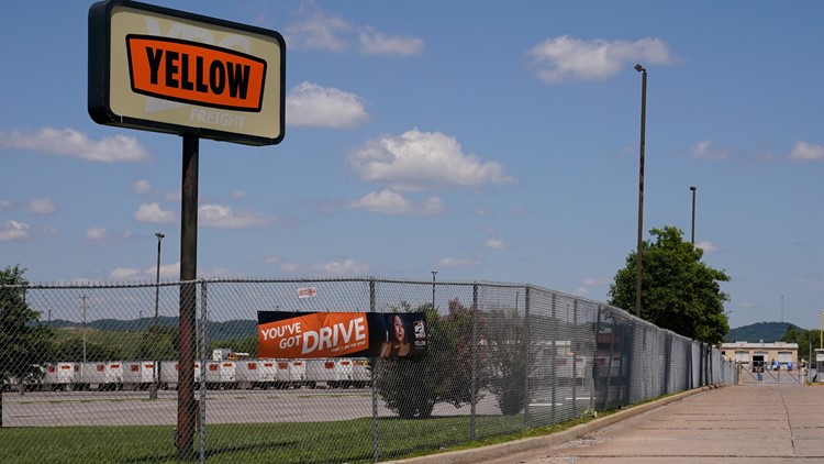 Trucking giant Yellow Corp. declares bankruptcy after years of financial struggles