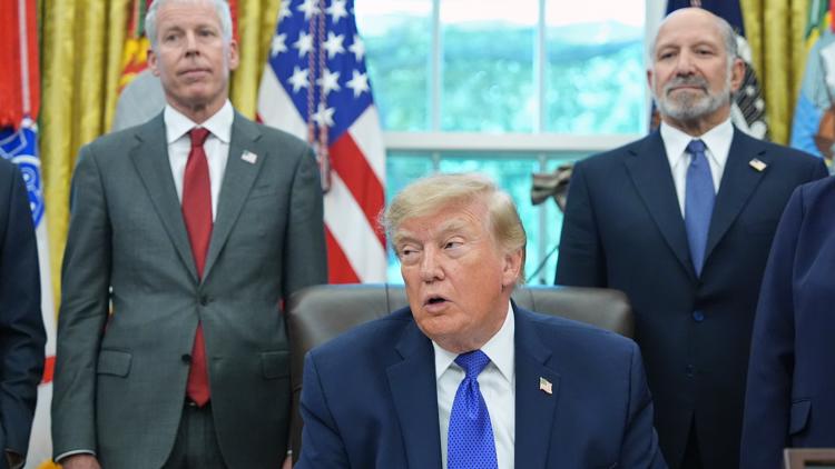 WATCH LIVE: President Trump announces $15 billion steel mill planned for Iowa