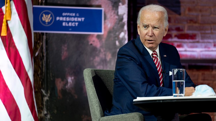 Joe Biden to deliver a Thanksgiving address seeking US unity