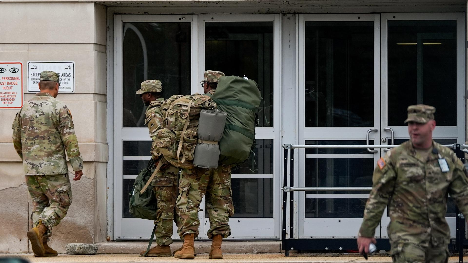National Guard troops begin arriving in DC amid Trump's takeover | wnep.com