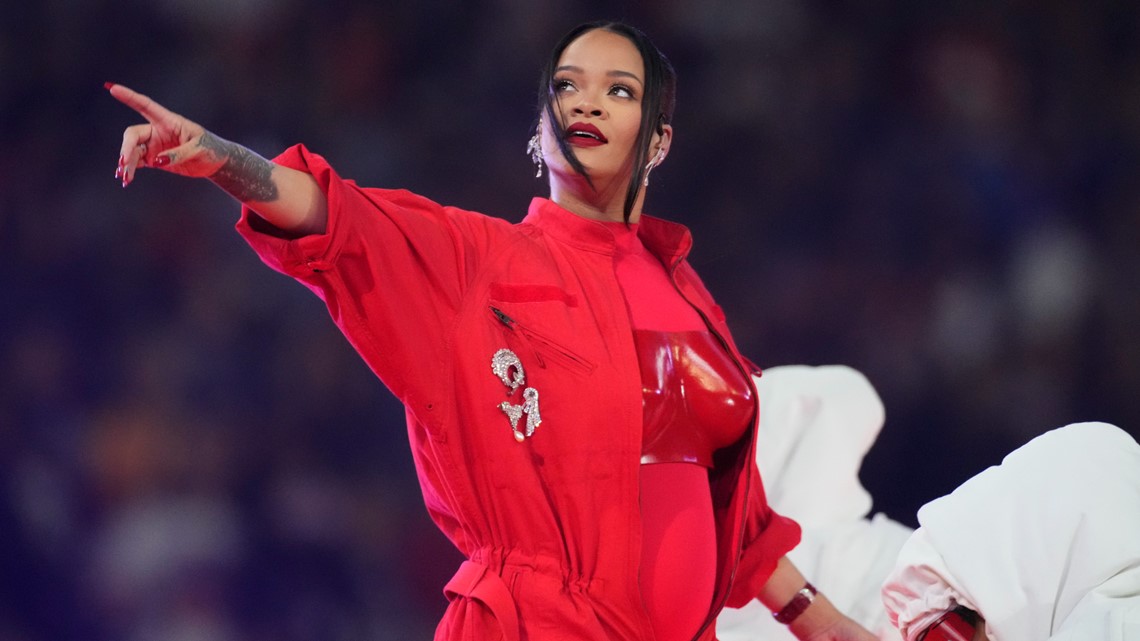 Rihanna's Super Bowl halftime show is breaking the internet