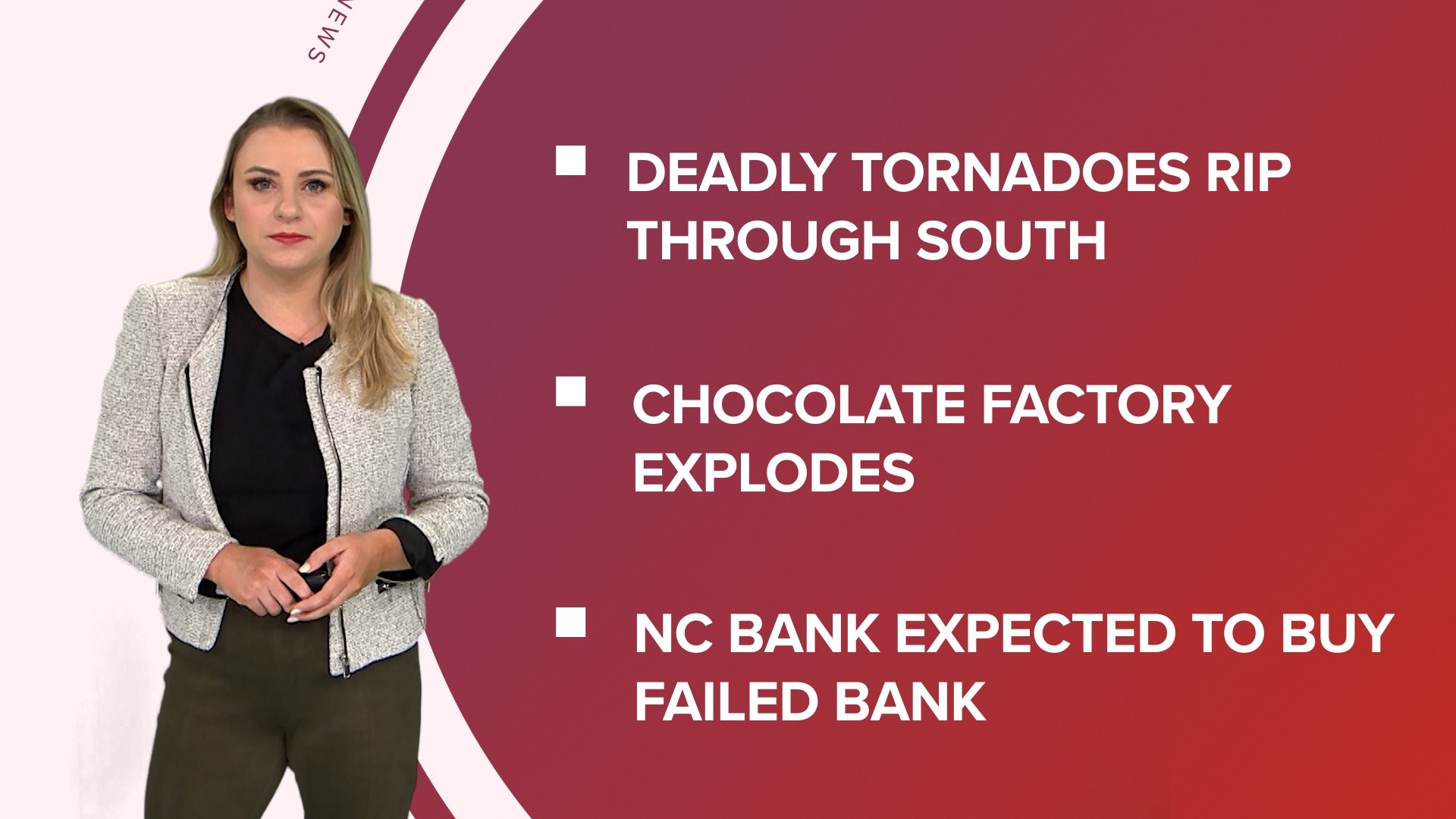A look at what is happening in the news from deadly tornadoes in the South to capping insulin prices and a historic Final Four.