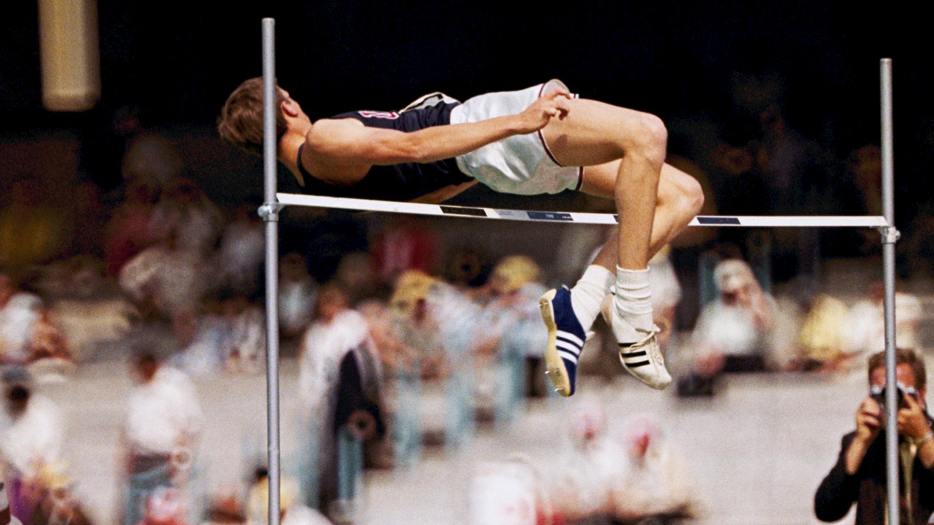 The high jump changed forever at the 1968 Olympics when the United States' Dick Fosbury introduced a revolutionary new technique not seen at the Games before.