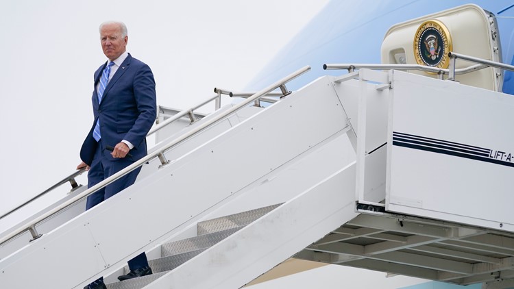 Biden eager to push benefits of spending plan, visiting Michigan Tuesday