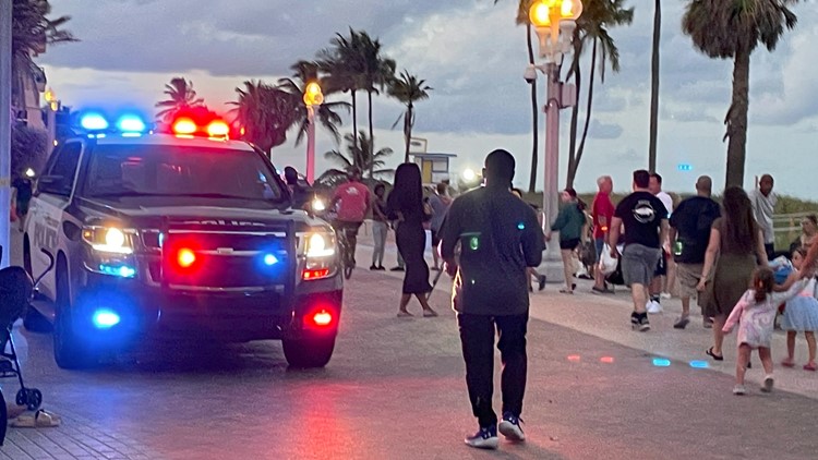 9 people shot after gunfire erupts along Florida beach boardwalk