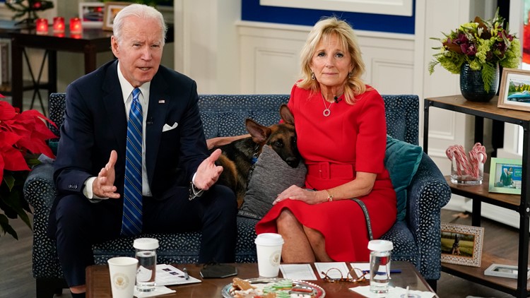 Bidens mark Christmas with holiday calls to service members Bidens mark Christmas with holiday calls to service members