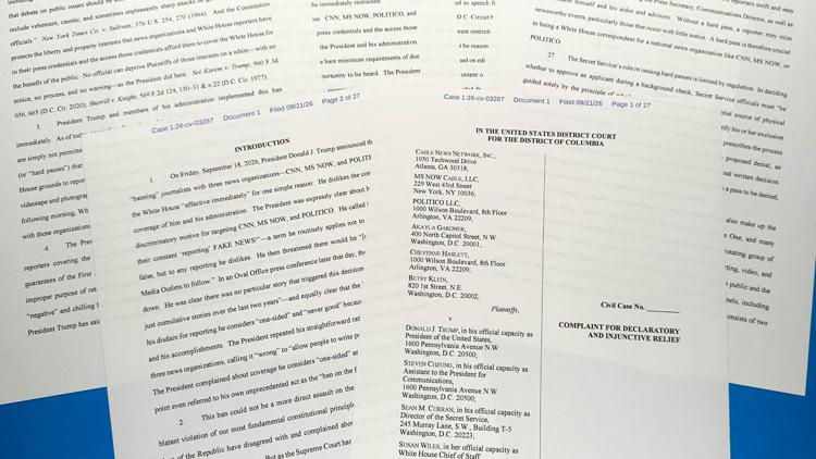 Judge orders White House to restore access to news outlets Trump banned