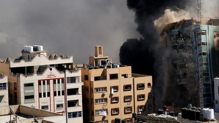 White House, AP CEO speak out after Israeli strike on building with Associated Press, other media