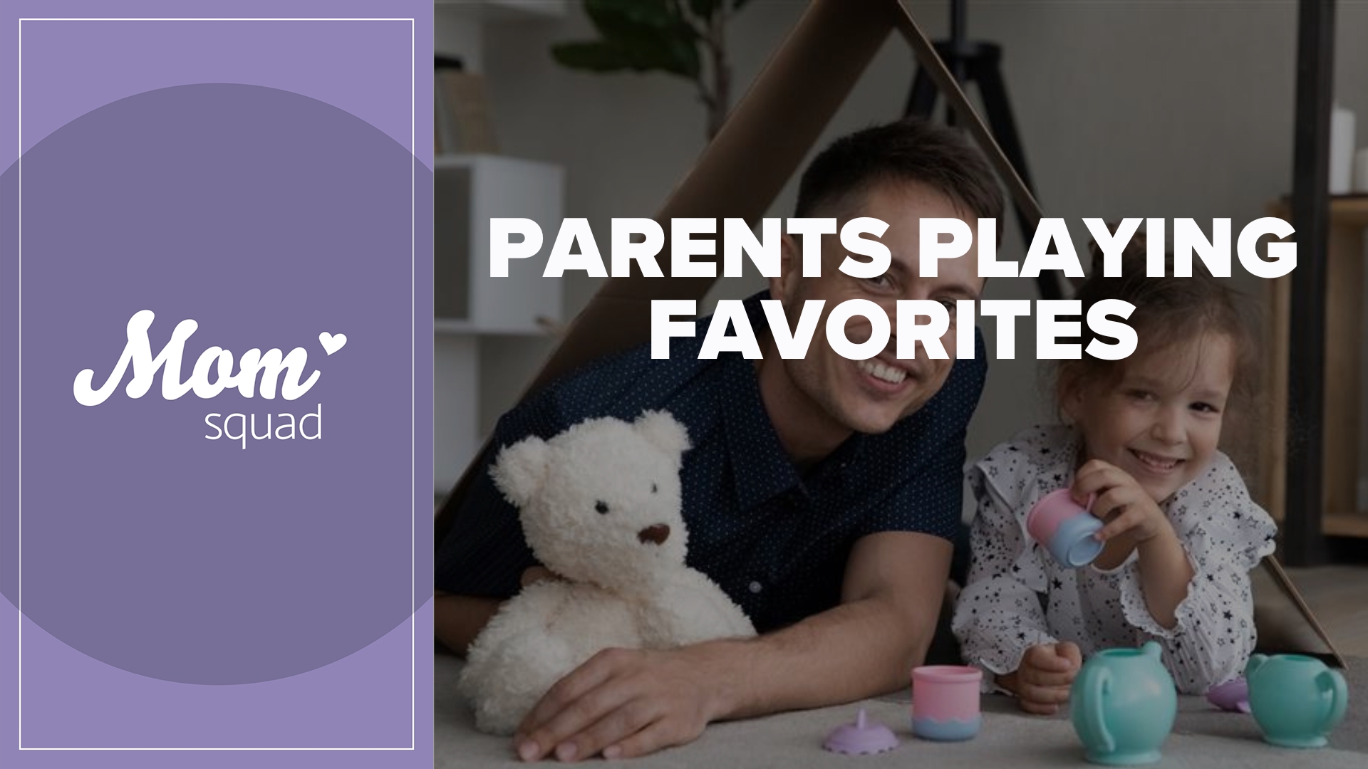 Host, Maureen Kyle takes a look at parents playing favorites.