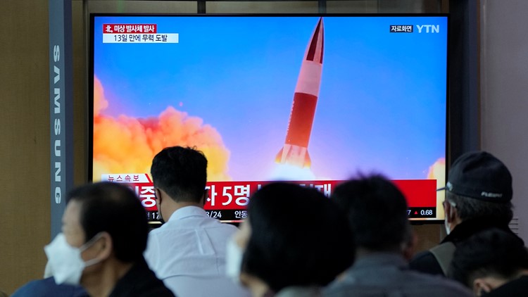 North Korea fires suspected ballistic missile into sea
