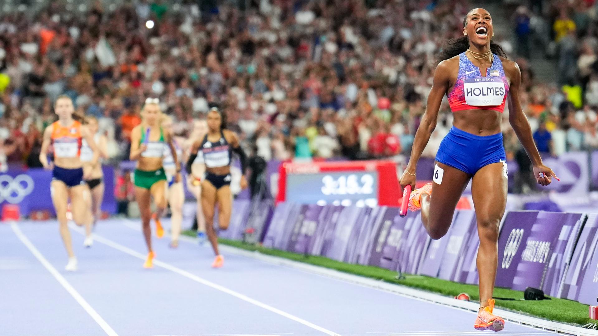 Who won the women's 4x400 relay at the Paris Olympics? | weareiowa.com