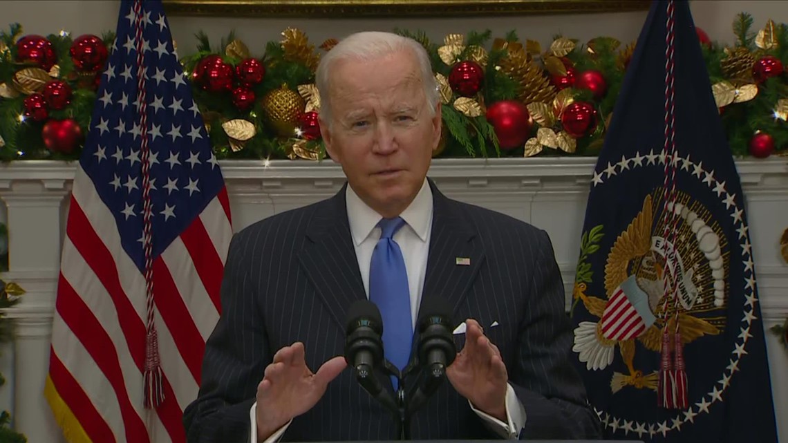 Biden: Sooner or later we'll see omicron variant cases in US