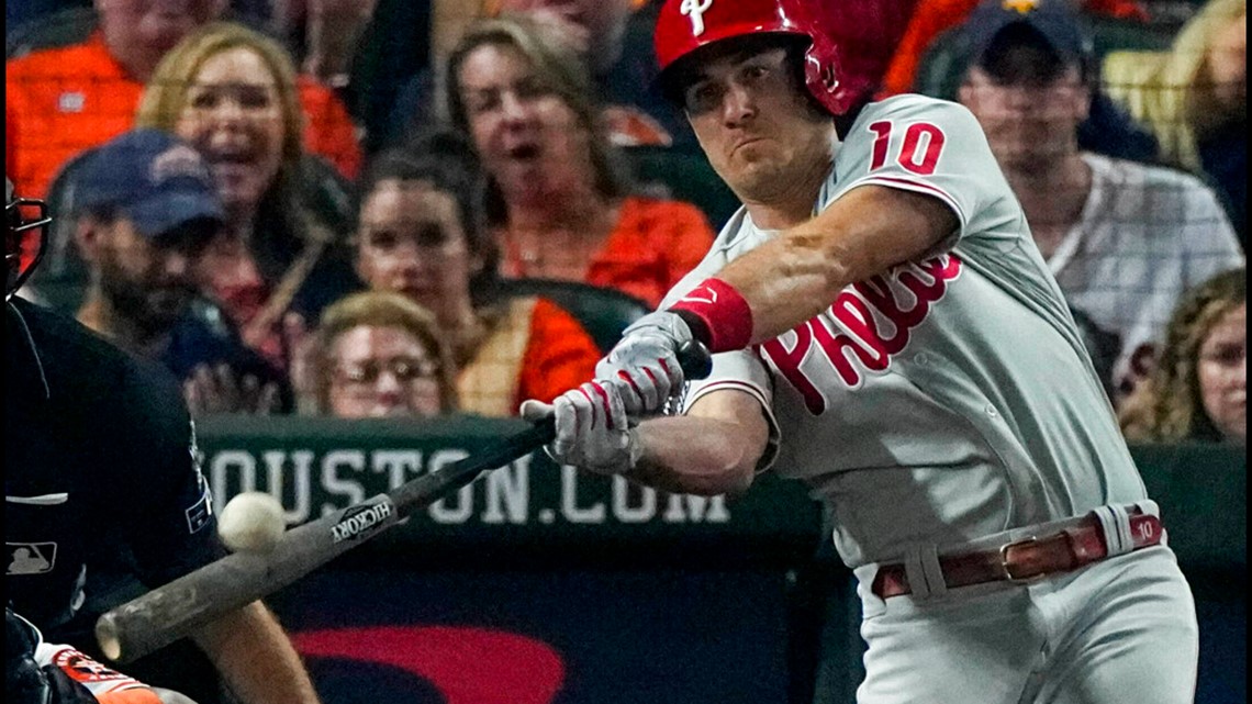 Phillies rally from 5-run deficit to win World Series opener