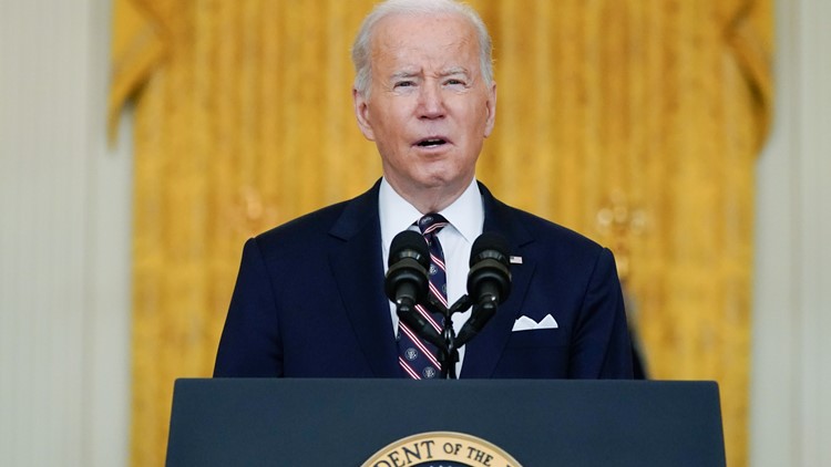 READ: President Biden statement after Russia announces military operation in Ukraine