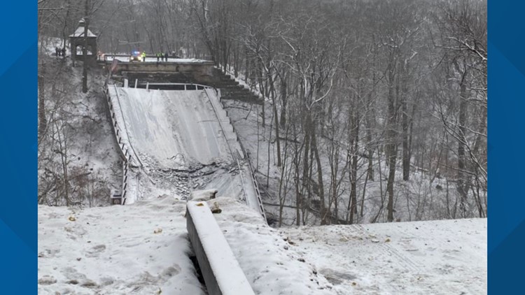 Pittsburgh bridge collapses hours before Biden visit to city