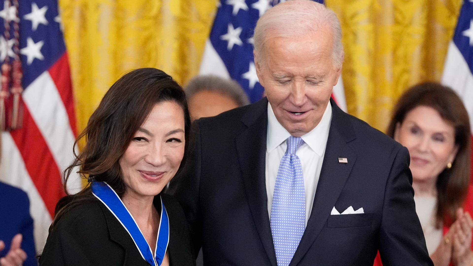 Biden awards Medal of Freedom to 19 recipients