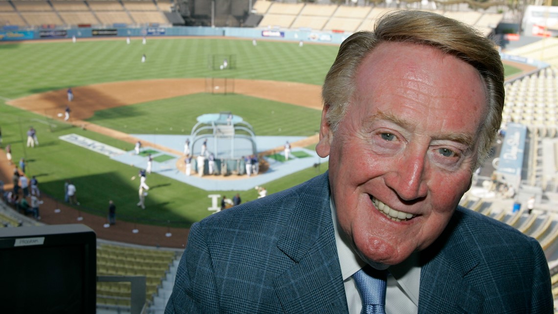 Dodgers Holding Pregame Ceremony To Honor Vin Scully At Dodger