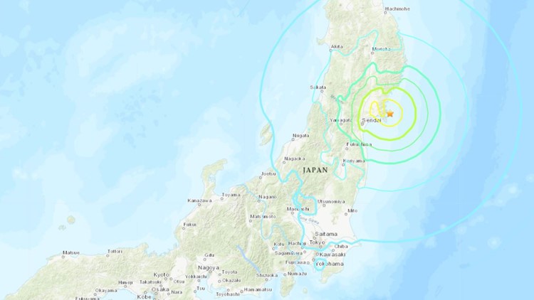 Strong earthquake shakes Japan; tsunami advisory issued