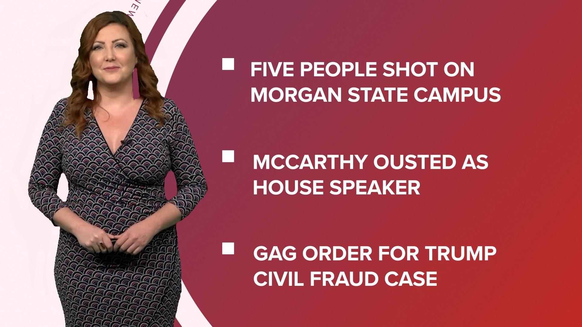 A look at what is happening in the news from Kevin McCarthy historically voted out as House Speaker to Mariah Carey going on a special holiday tour.