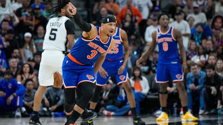 Knicks win first NBA title in decades with 94-90 victory over Spurs in Game 5