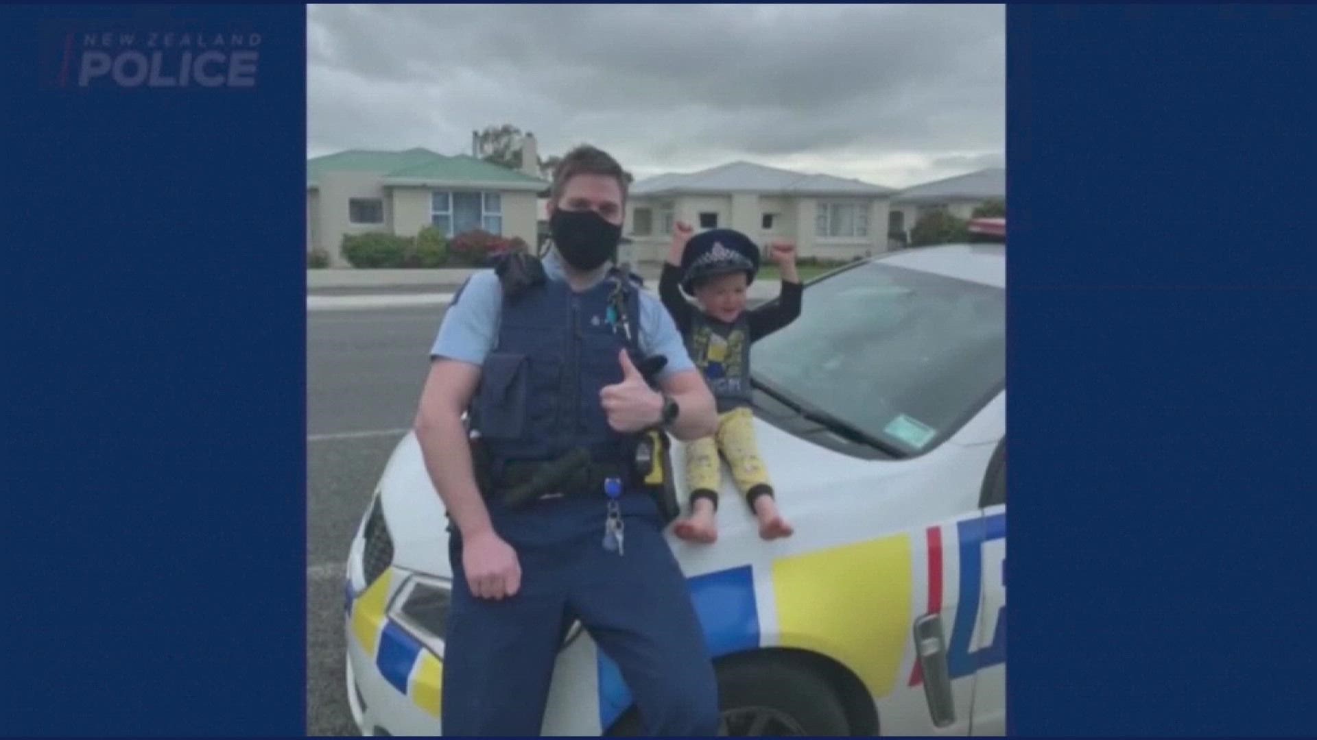 An emergency call made by a 4-year-old New Zealand boy asking for police to come over and check out his toys prompted a real-life callout.