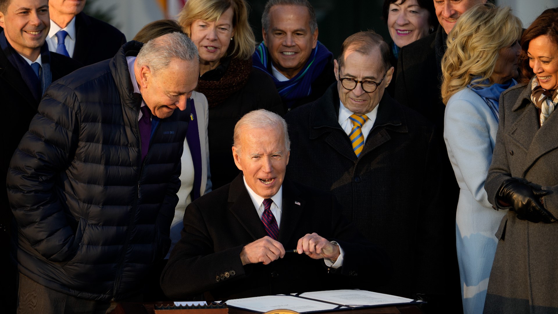 President Biden signs same-sex marriage bill at White House ceremony