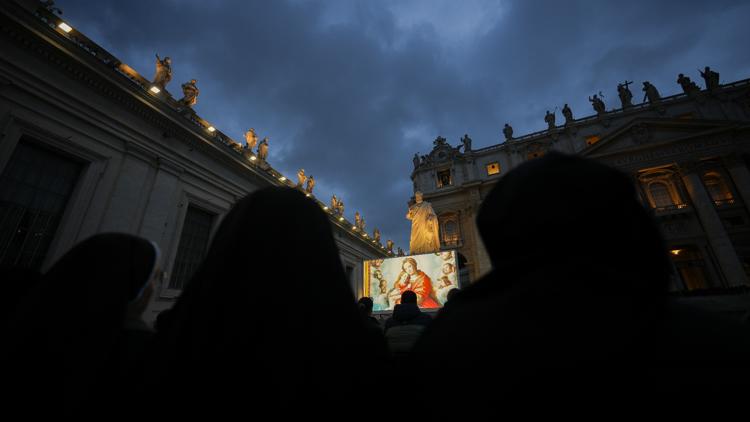 Doctors give Pope Francis good news that he's no longer in imminent danger from pneumonia