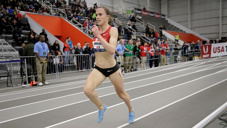 Runner Shelby Houlihan allowed to race in US trials pending ban appeals