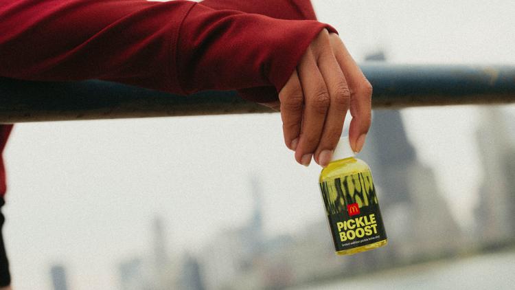 McDonald’s giving away free bottles of pickle brine for marathon season