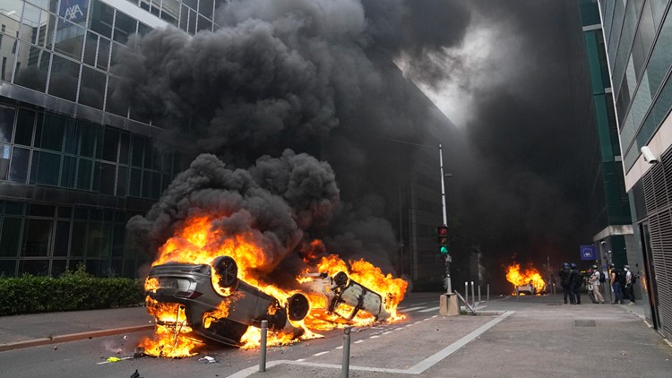 France sends tens of thousands of police to head off unrest after deadly police shooting of teenager