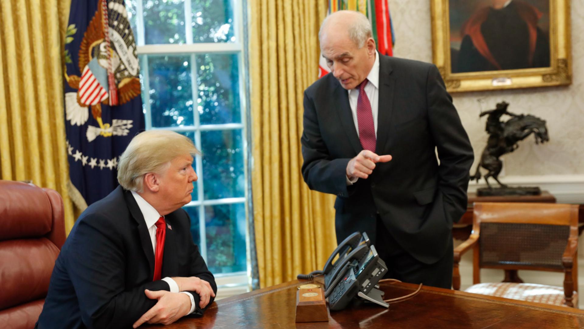 "He certainly falls in the general definition of fascist, for sure," John F. Kelly said in an interview with The New York Times.