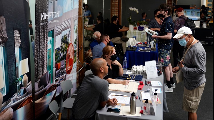 Unemployment claims drop to 269,000, another pandemic low