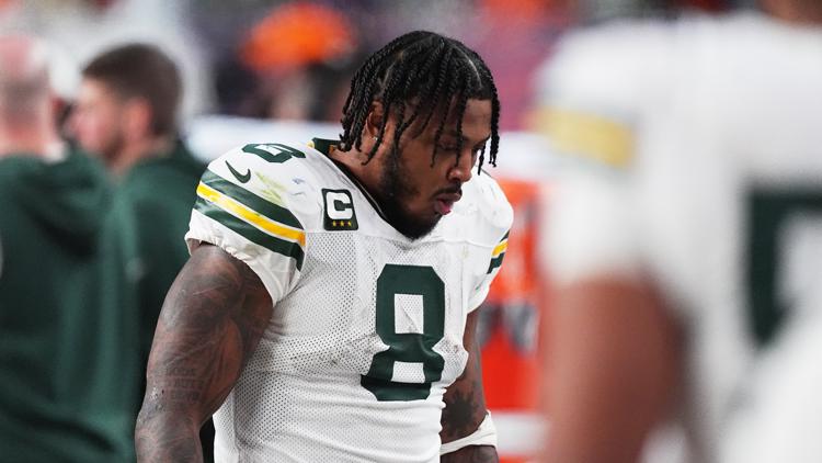 Packers running back Josh Jacobs arrested on charges related to domestic abuse