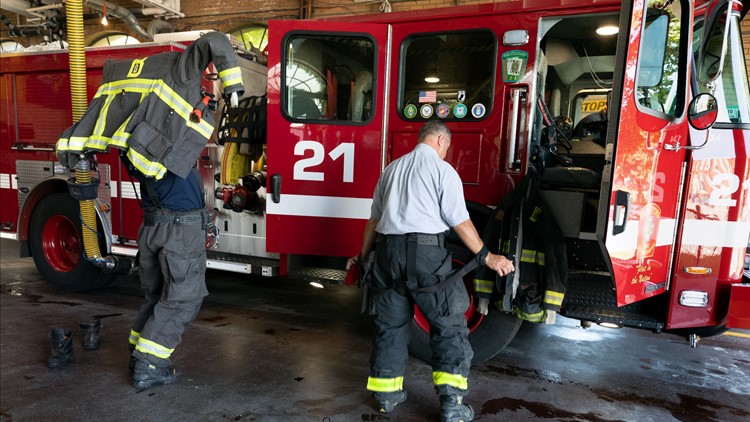 Firefighters fear the toxic chemicals in their gear could be contributing to cancer cases