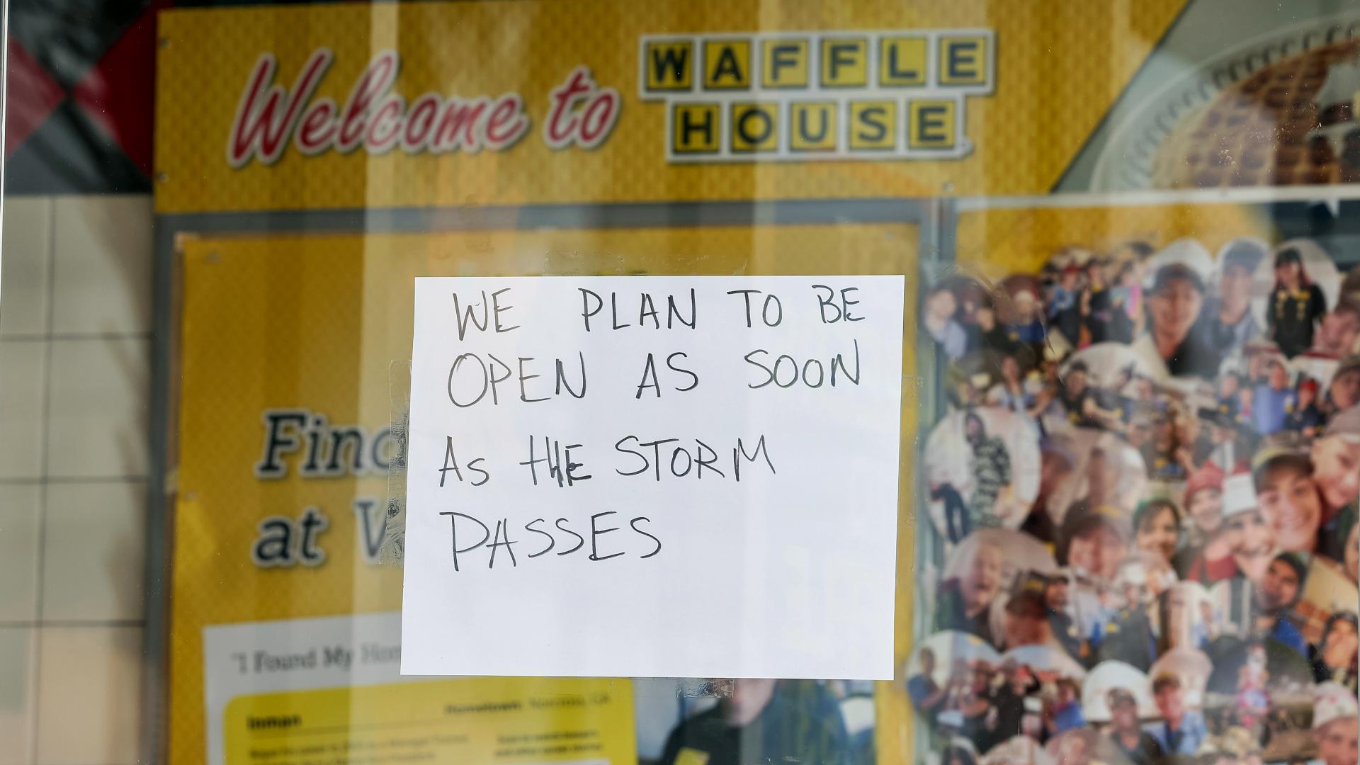 What's Hurricane Milton's Waffle House Index so far?
